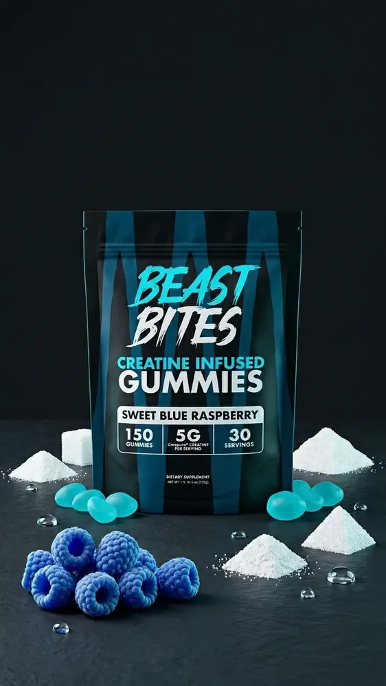Beast Bites Creatine Infused Gummies