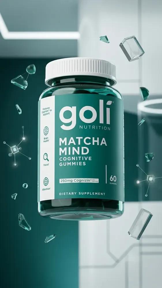Goli Matcha Mind Cognitive Gummies